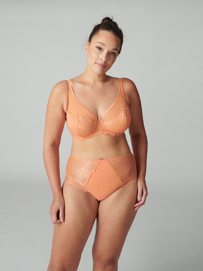 Reve Full Coverage Plunge - Apricot