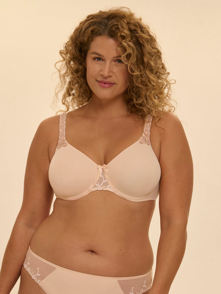 Rigid moulded bra - Chic Beige
