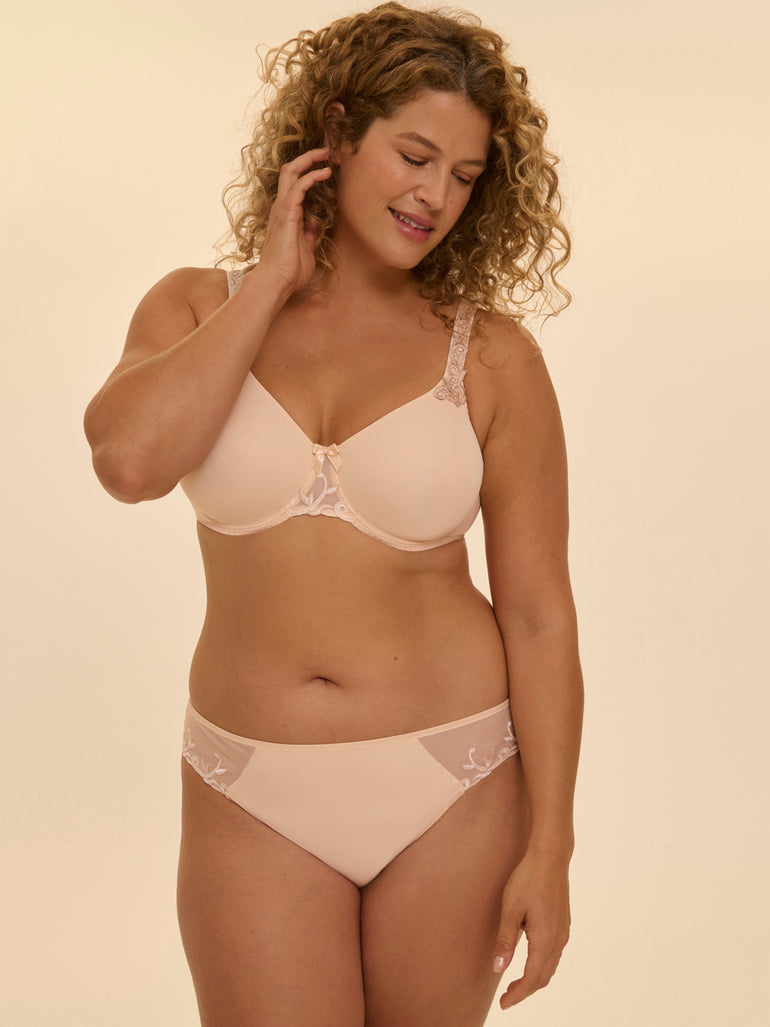 Rigid moulded bra - Chic Beige
