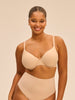 Seamless moulded multi-position bra - Peau rosée