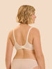 Full cup support bra - Natural