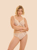 Full cup support bra - Natural