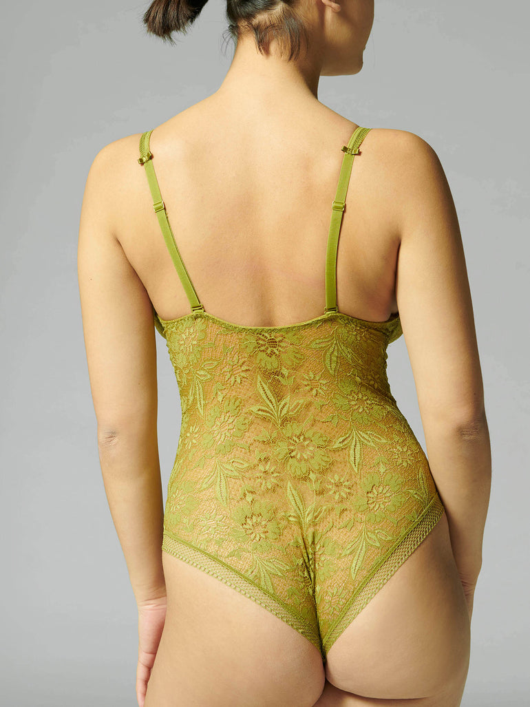 Vertige Bodysuit - Mangrove Green