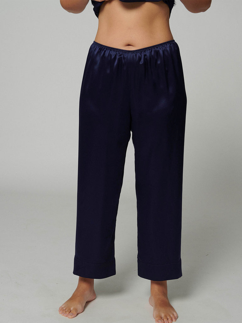 Dream Silk Pant - Midnight