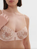 Half cup bra - Pink Nude