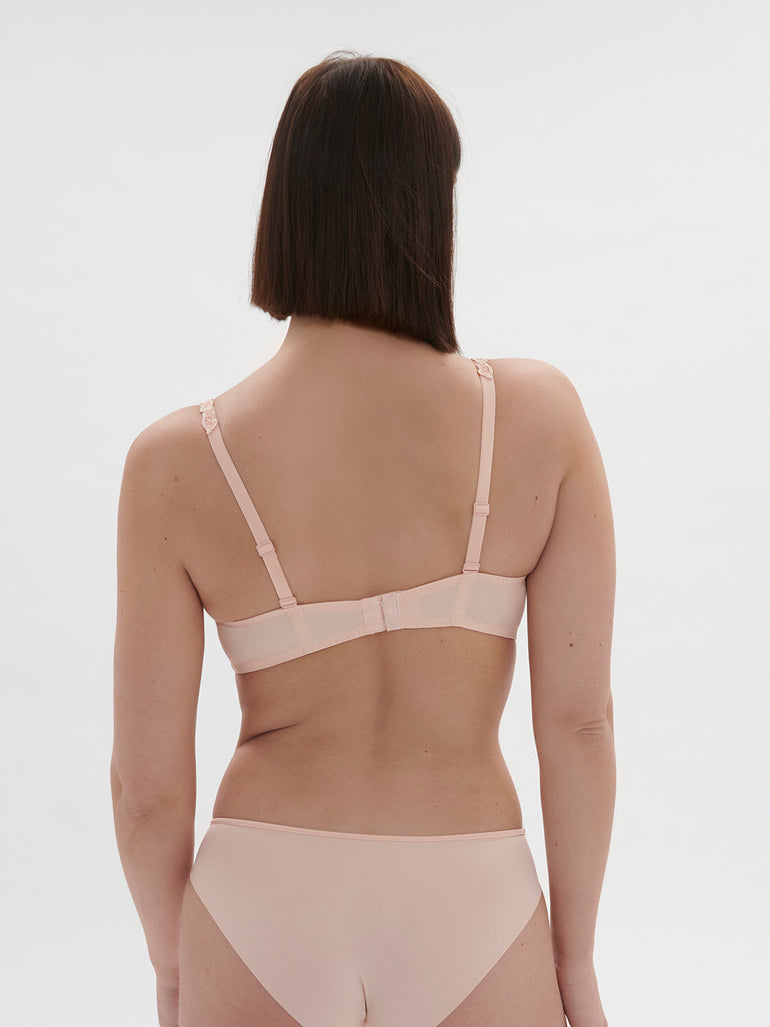 Half cup bra - Pink Nude