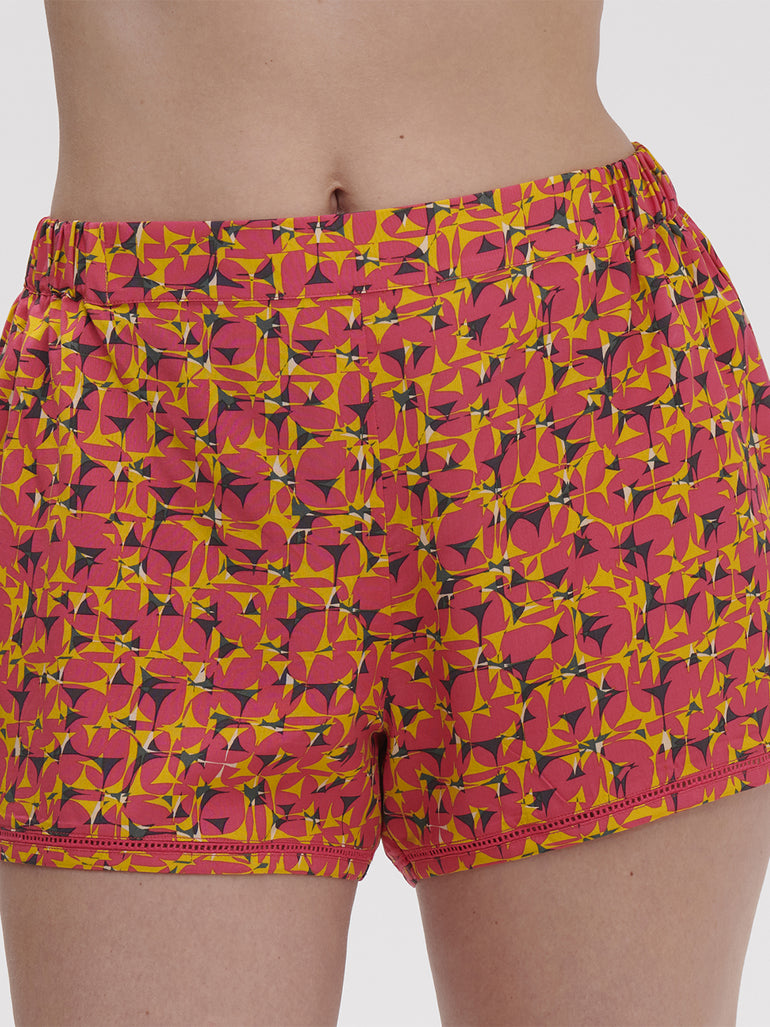 Songe Short - Groovy Print