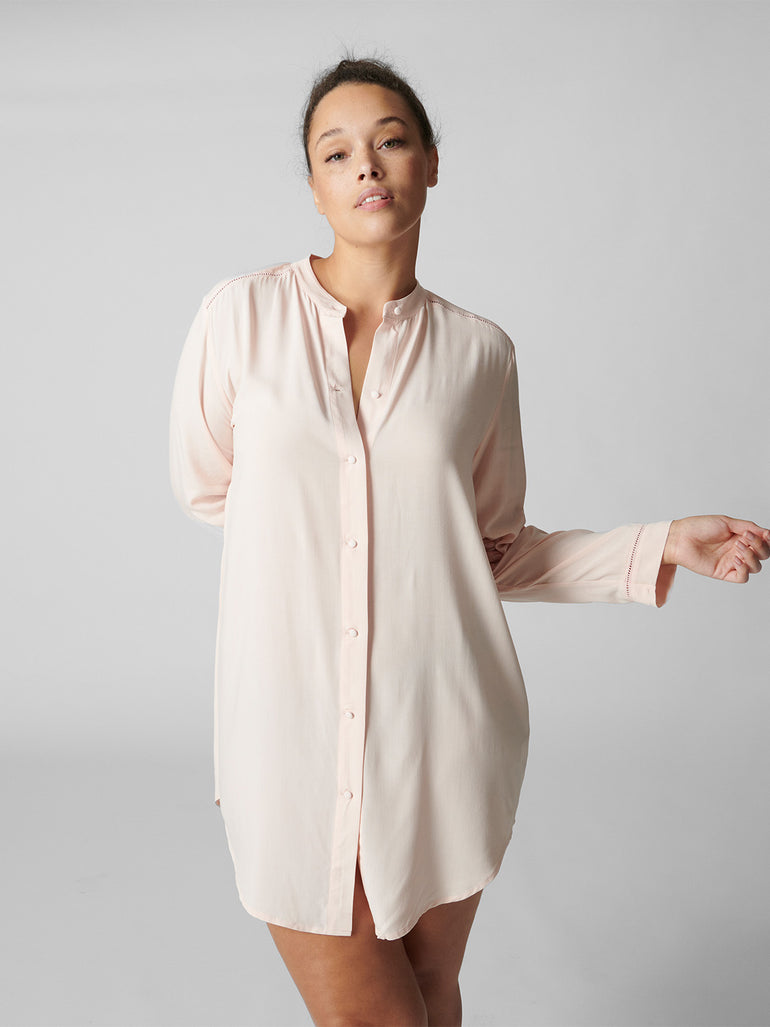 Songe Nightshirt - Petal Powder