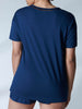 Short Sleeve Top - Astral Blue