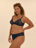 Soft cup triangle bra - Midnight