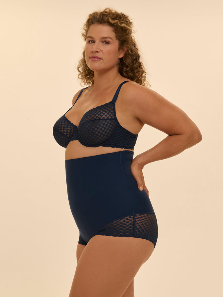 Moulded underwired bra - Midnight
