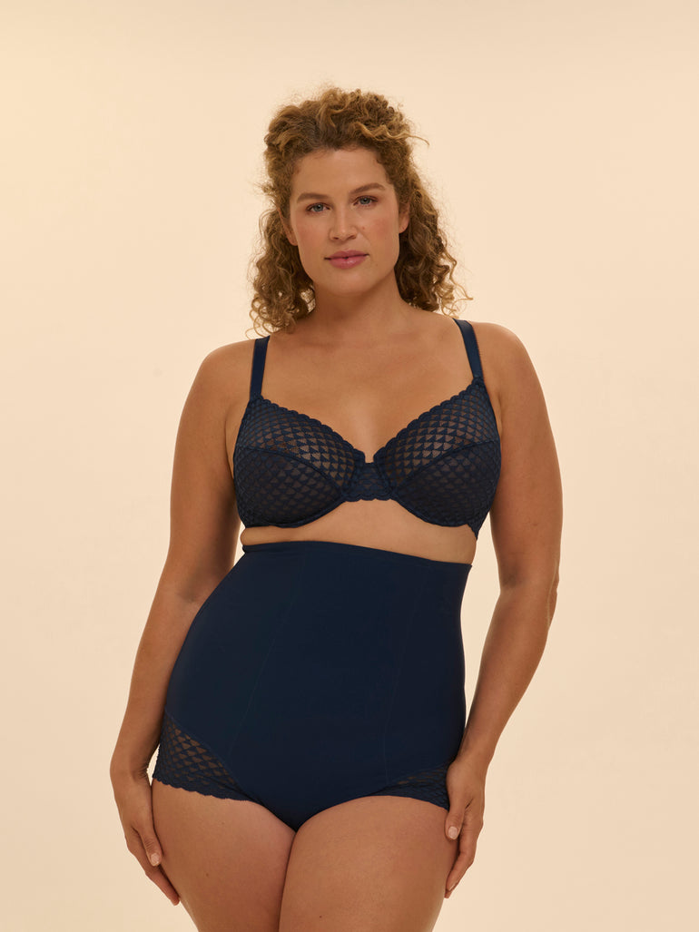 Moulded underwired bra - Midnight