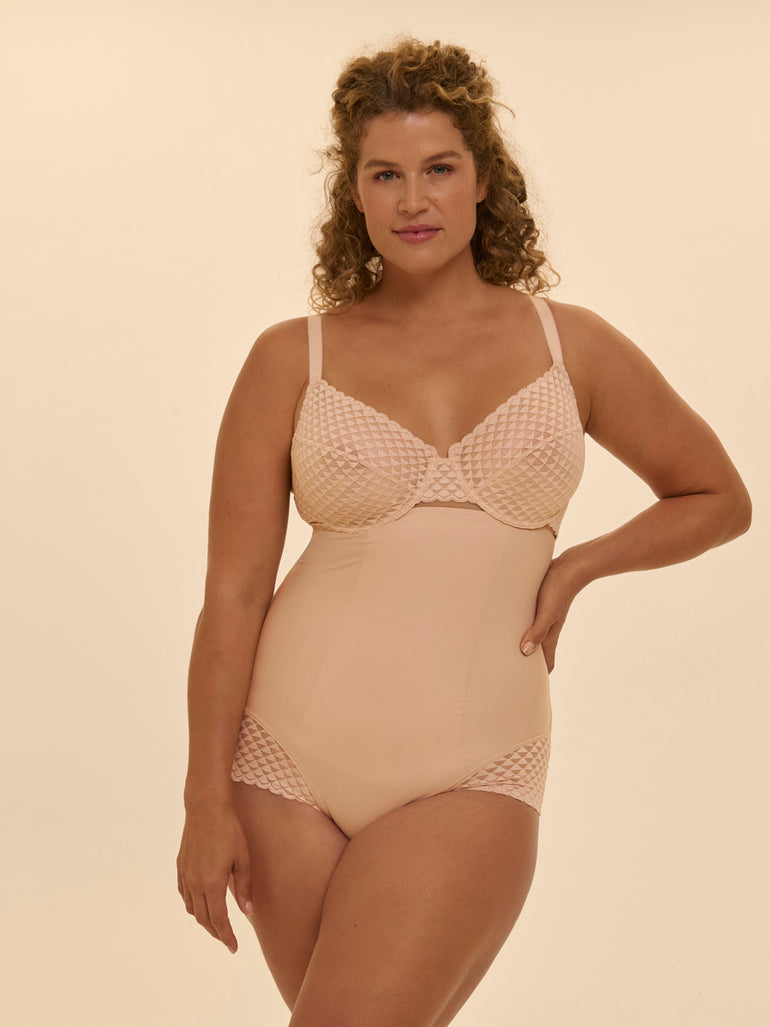 Moulded underwired bra - Peau rosée