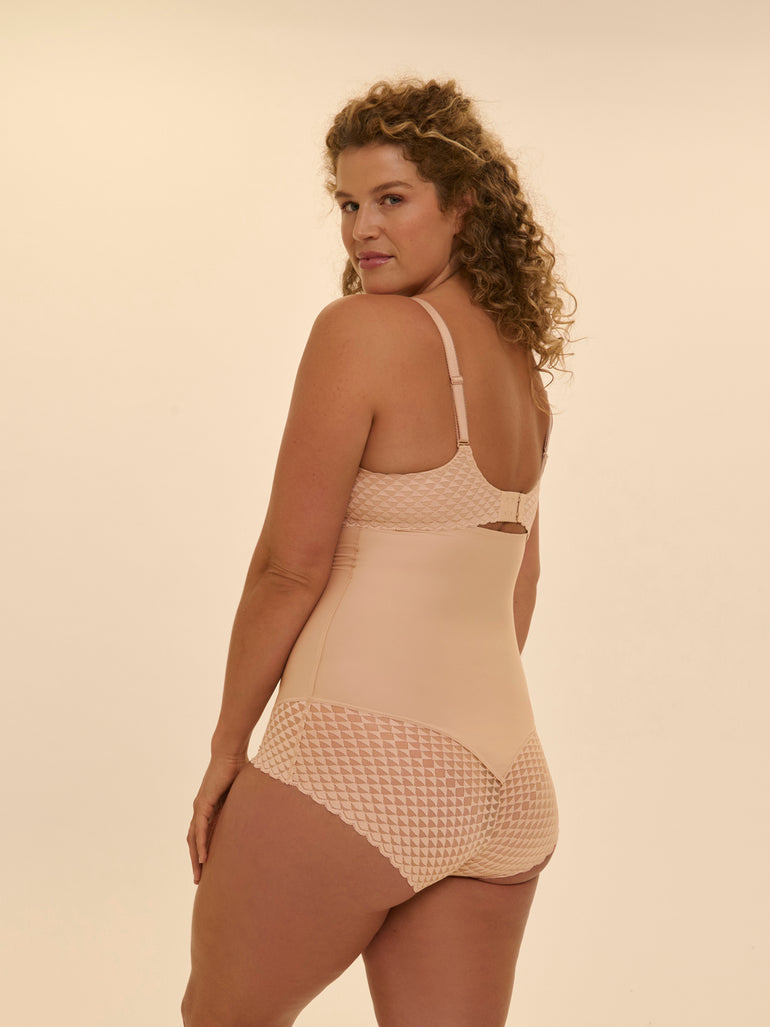 Moulded underwired bra - Peau rosée