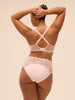 Full cup bra - Petal Powder