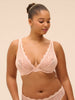 Triangle bra - Petal Powder