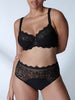 Freesia Retro Brief - Black