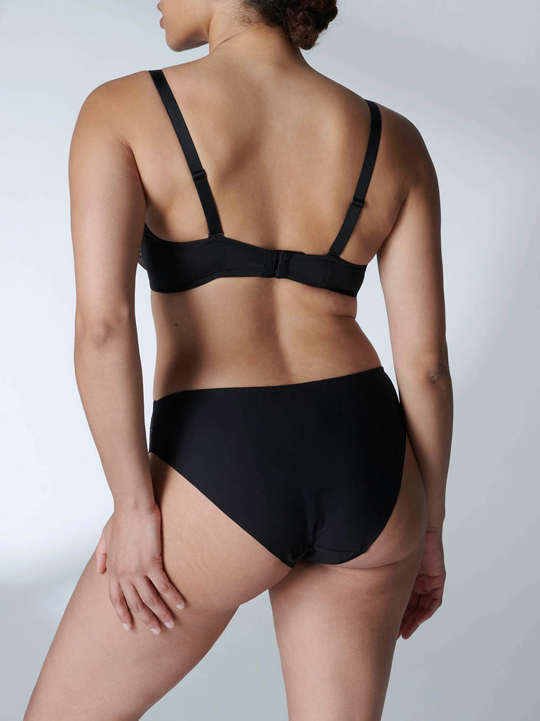 Singuliere Full Coverage Plunge - Black