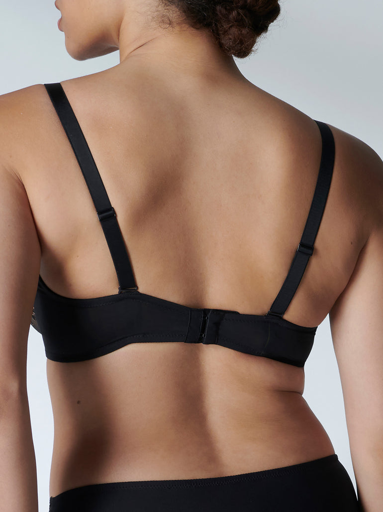 Singuliere Full Coverage Plunge - Black