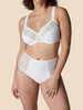 Full cup support bra - Natural