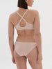 Full cup support bra - Petal Powder
