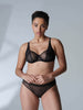 Manon Underwire Plunge - Black