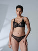 Manon Underwire Plunge - Black