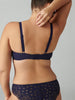 Aimee Underwire Plunge - Midnight