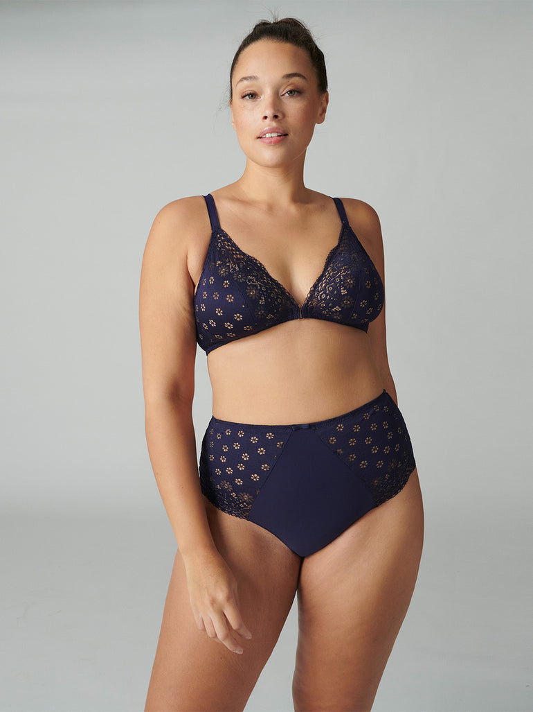 Aimee Retro Brief - Midnight