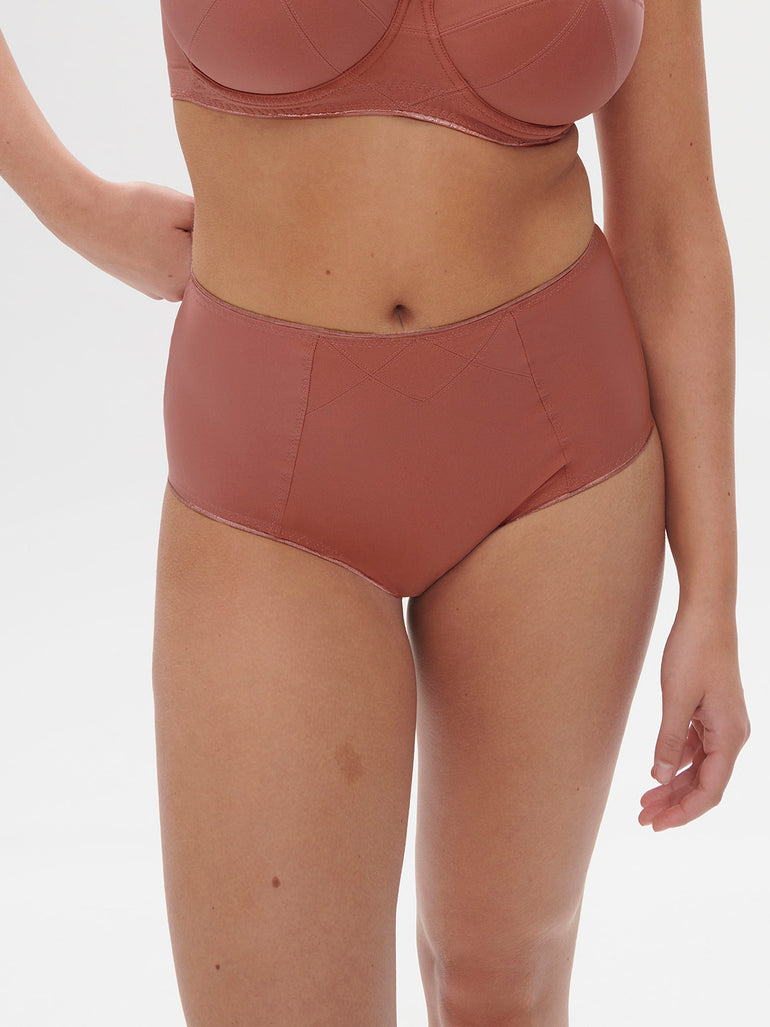 High-waist brief - Lychee