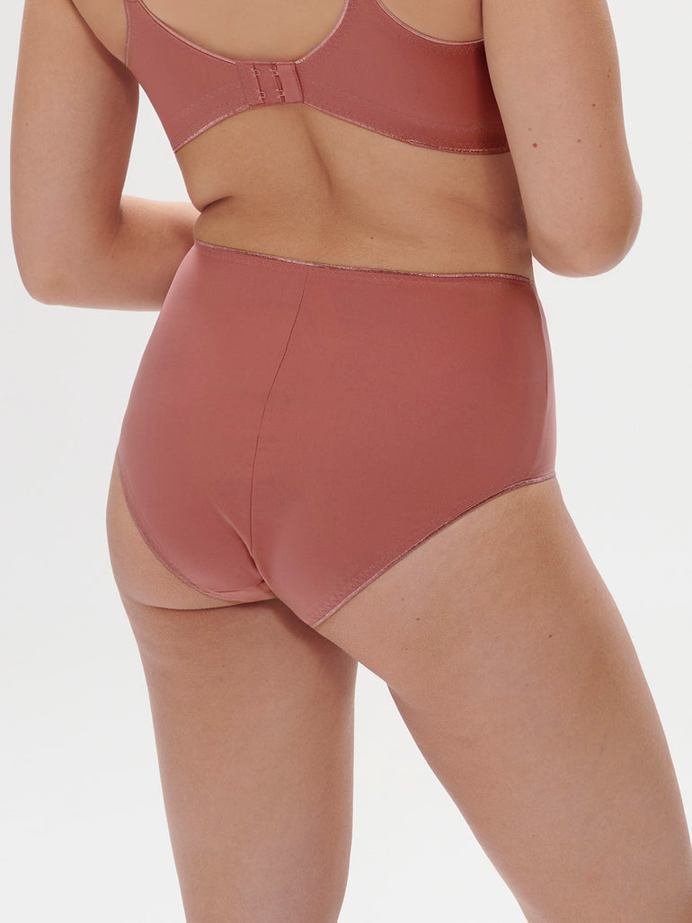 High-waist brief - Lychee