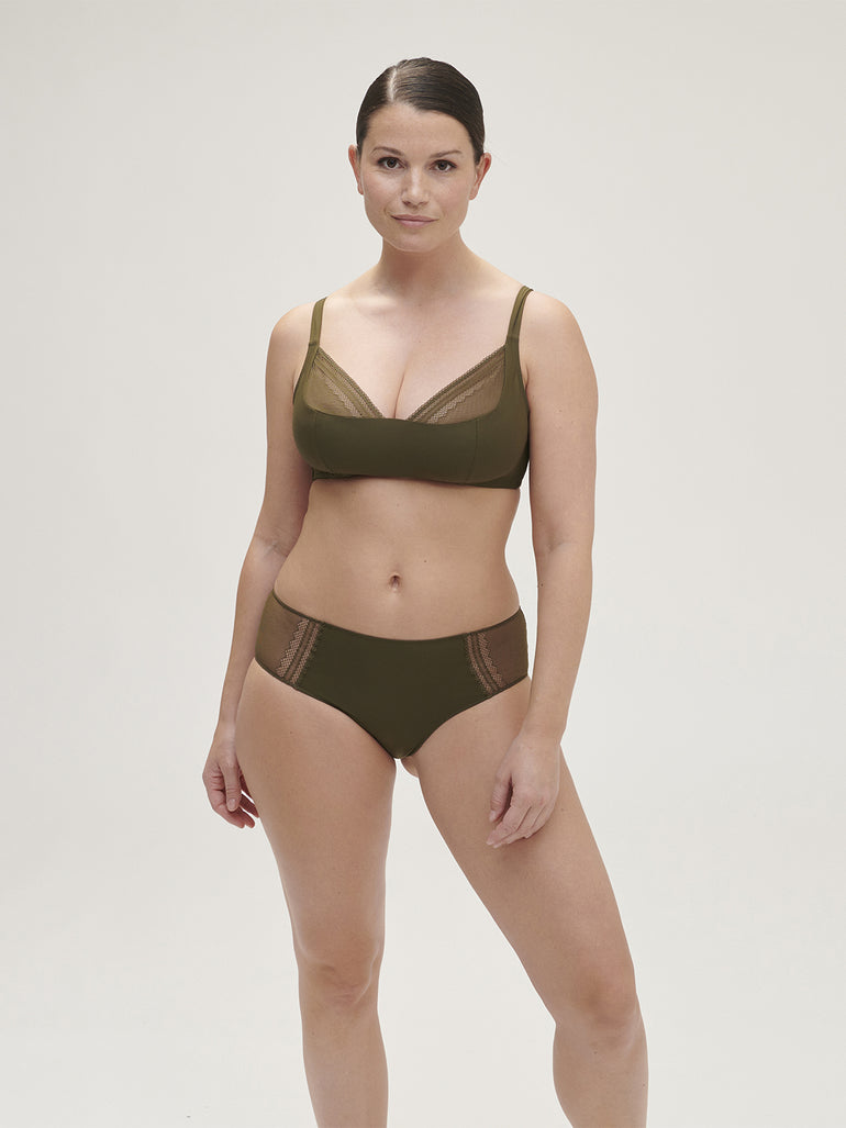 Olympe Boyshort - Adventure Green