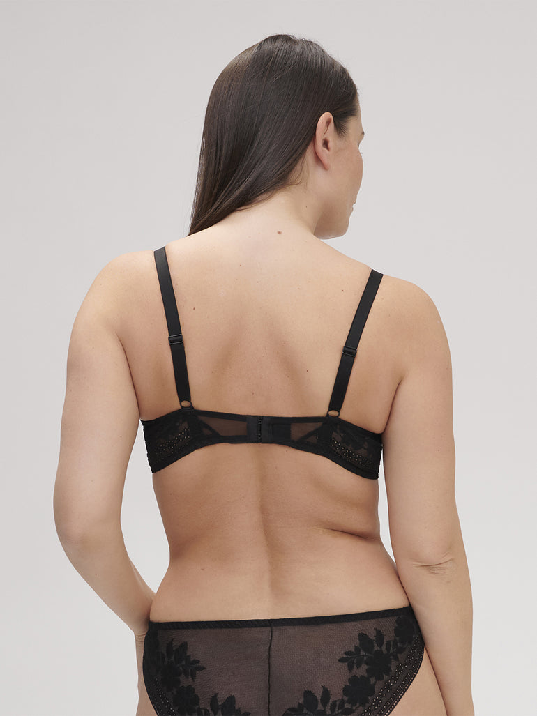 Heloise Push-Up - Black