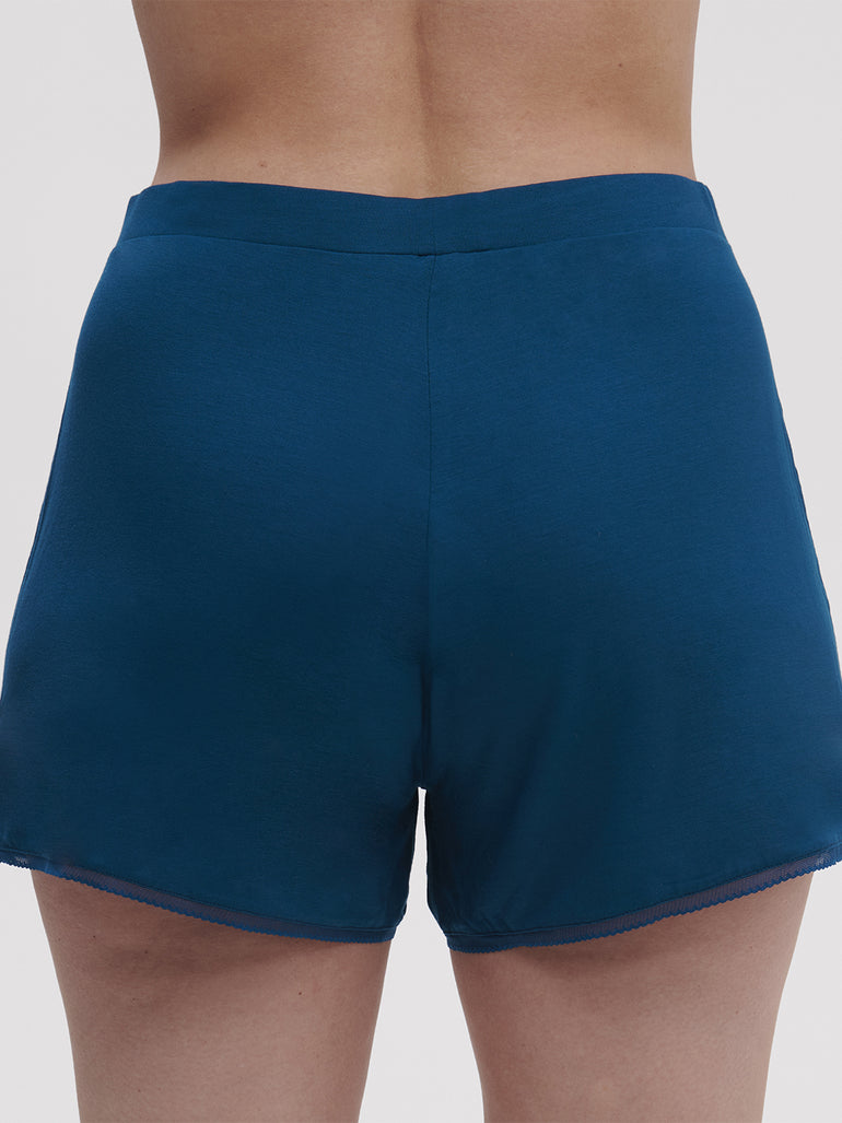 Aurore Short - Poseidon Blue