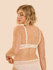 Plunging underwired bra - Natural