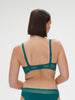 Half cup bra - BLUE