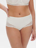 High-waist brief - Natural