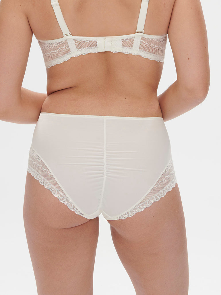 High-waist brief - Natural