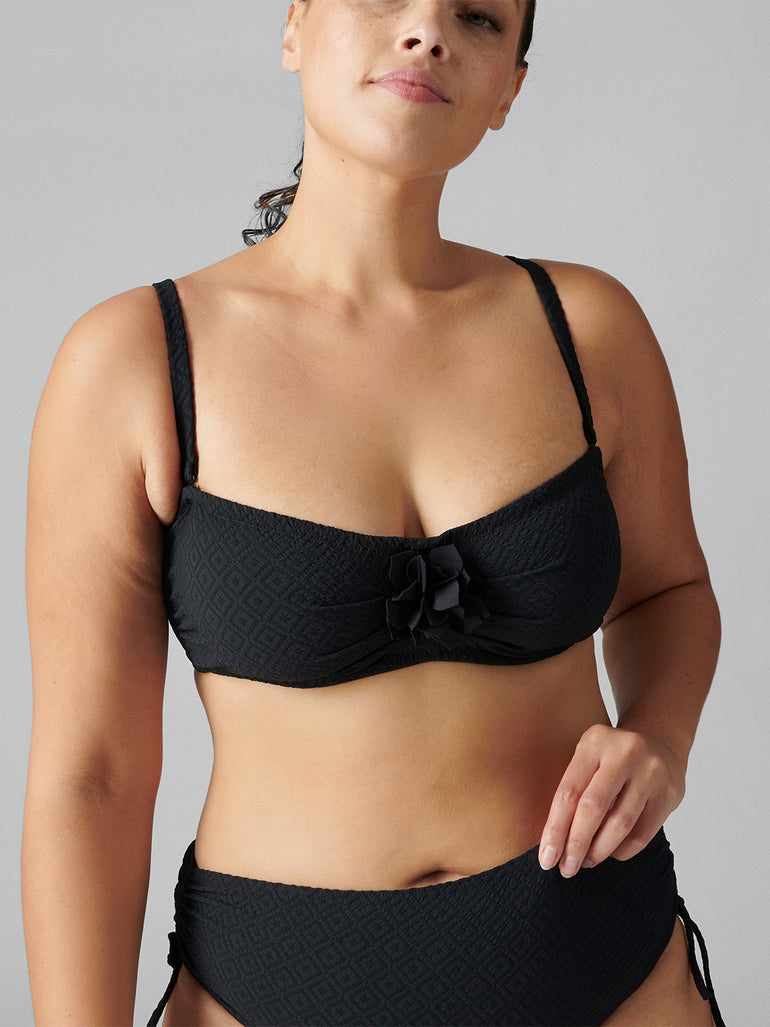 Dune Underwire Bandeau - Black