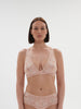 Soft cup triangle bra - Ballet Pink