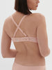 Underwired triangle bra - Ballet Pink