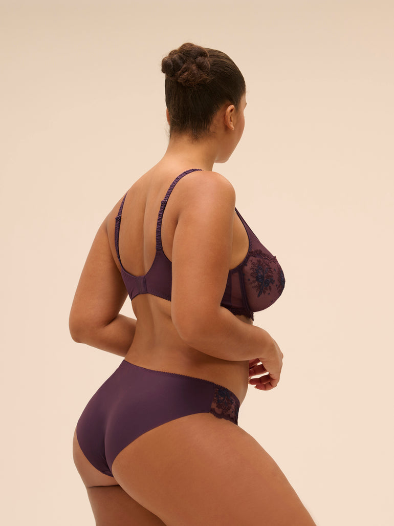 Plunging underwired bra - Fig