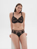 Full cup support bra - Black