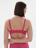 Half cup bra - Disco pink