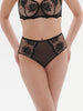 High-waist brief - Black