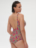 Wireless Molded One-Piece - Menara Pink Print