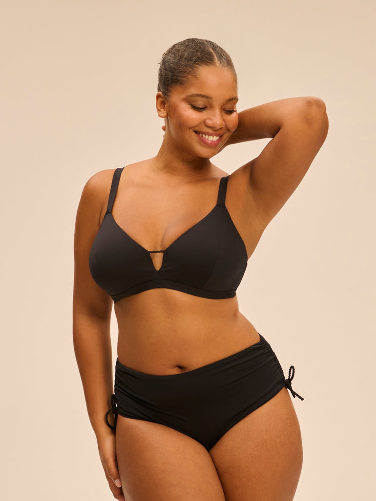 Underwired bikini triangle - Black