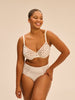 Moulded underwired bra - Natural