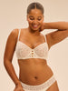 Half cup bra - Natural