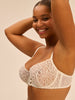 Half cup bra - Natural